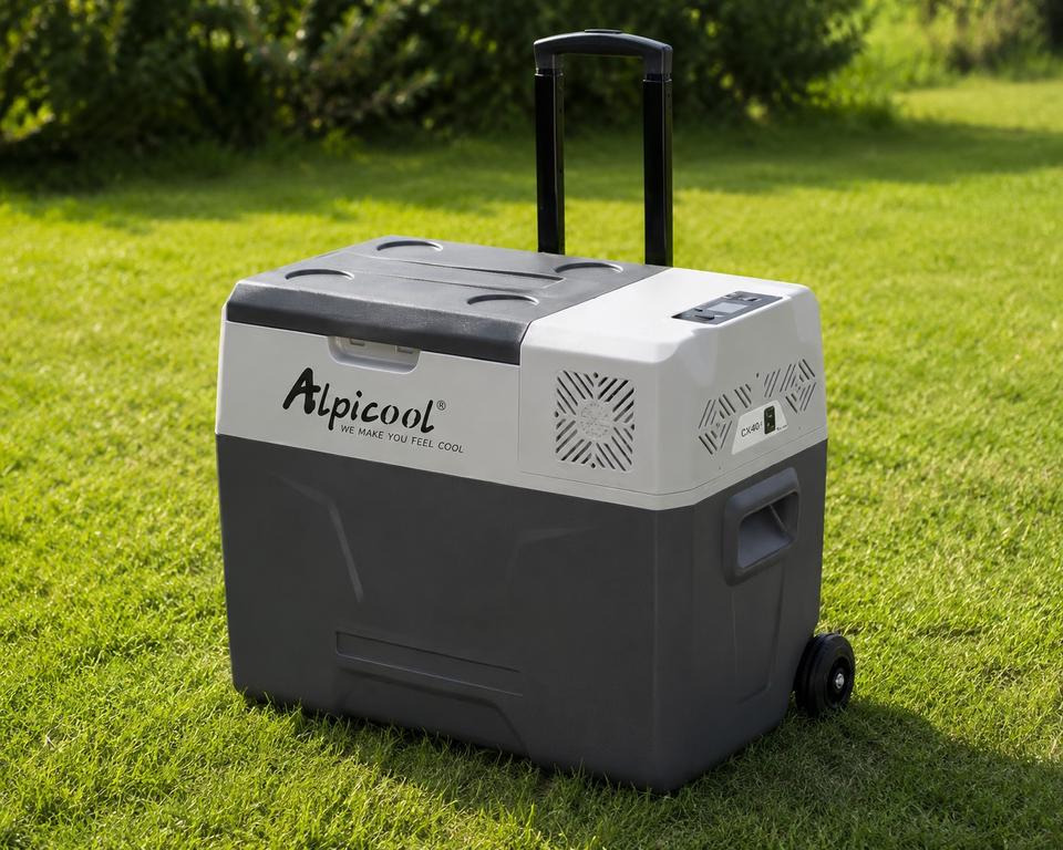 Kompressor-Kühlbox für Festivals und Feiern